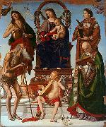 Luca Signorelli Sant Onofrio Altarpiece Sweden oil painting artist
